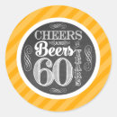 Search for cheers and beers stickers Birthday party