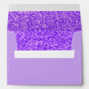 Search for purple and gold envelopes Bridal shower