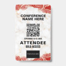Search for conference id badges Qr code