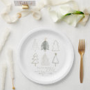 Search for christmas tree paper plates Green