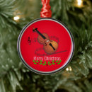 Search for fiddle christmas tree decorations Musical instrument