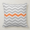 Search for orange and gray cushions Chevron