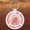 Search for baseball mom key rings For her