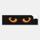 Search for cat eyes bumper stickers Halloween