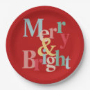Search for merry and bright plates Pink