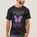 Search for infant loss tshirts Butterfly