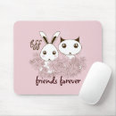 Search for rabbit mousepads Pink