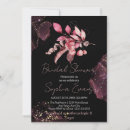 Search for red black bridal shower invitations Modern
