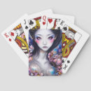 Search for anime girl playing cards Japan