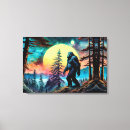 Search for sasquatch art Full moon