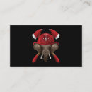 Search for fire department business cards Firefighting