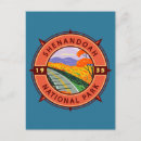 Search for shenandoah national park postcards Blue ridge mountains
