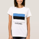 Search for estonian tshirts Estonia flag