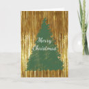 Search for tinsel christmas cards Gold