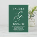 Search for emerald wedding save the dates Elegant