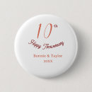 Search for wedding anniversary badges 10 20 30 40
