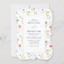 Search for chic floral invitations Wildflower