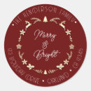 Search for red deer stickers Wreath