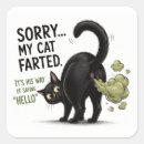 Search for funny cat stickers Pet humour