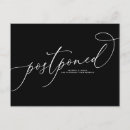 Search for cancelled wedding announcement cards Change the date