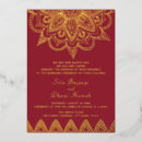 Search for red and gold invitations Luxury
