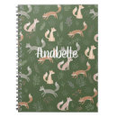 Search for fox notebooks Green