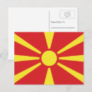 Search for macedonian postcards Flag of north macedonia