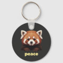 Search for cute red panda key rings Kawaii
