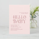 Search for bold baby pregnancy invitations blush pink