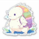 Search for cartoon salamander stickers Axolotl