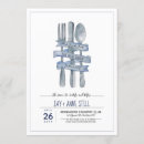 Search for utensils invitations Watercolor