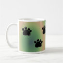 Search for dog footprint mugs Cute