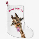 Search for funny christmas stockings Giraffe