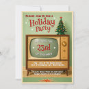 Search for tv party invitations Retro