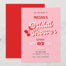 Search for groovy bridal shower invitations Pink