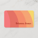 Search for sunrise business cards Retro