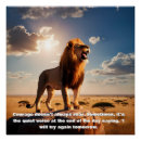 Search for lion motivational posters Courage