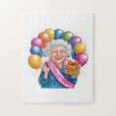 Search for jigsaws for seniors puzzles Old lady birthday joke