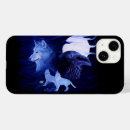 Search for wolf moon iphone cases Black
