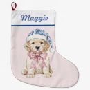 Search for puppy christmas stockings Dog