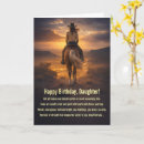 Search for horse for daughter birthday cards For her