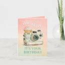 Search for camera birthday cards Cute