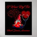 Search for stroke support posters Heart disease awareness month