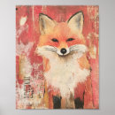Search for cute red fox posters Wildlife