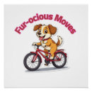 Search for bicycle riding posters Dog