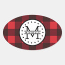Search for red plaid stickers Gingham