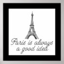 Search for parisienne posters Eiffel tower