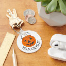 Search for halloween jack o lantern key rings Pumpkin