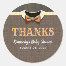 Search for burlap baby shower stickers Country