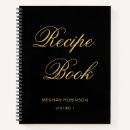 Search for recipe organizers Black and gold